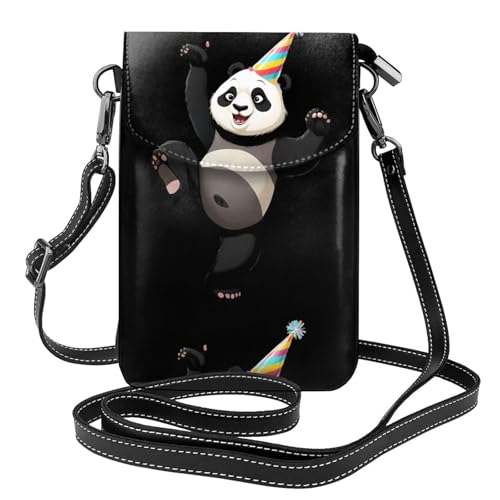 Petit sac à main pour téléphone portable panda pour femme idéal en balade