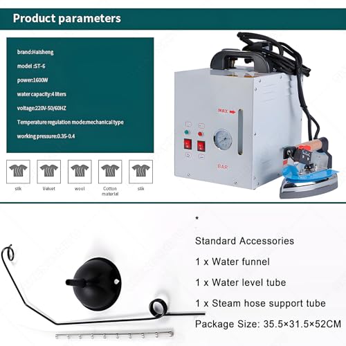 Caldera de vapor de mano para tiendas de ropa y lavanderías 6