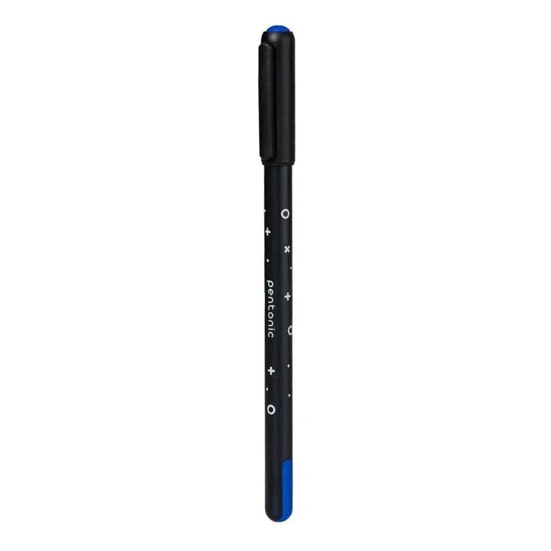 Pentonic Cipher 0.5mm Ball Pen, Black Body Blue Ink (Set of 10) 1