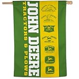 WinCraft Vertical Flag 28' x 40' John Deere Logos Vintage