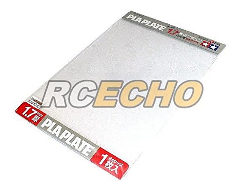 Pla-Plate Tamiya 1.7mm B4 plaque plastique rigide pour création