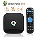Q Plus Android 9.0 TV Box 4GB RAM 32GB ROM WiFi 2.4GHz H6 Quad-core HDMI 2.0 Support 6K 3D/H.265