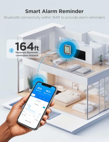 Image of Govee Indoor Hygrometer Thermometer H5075 with Bluetooth App Control