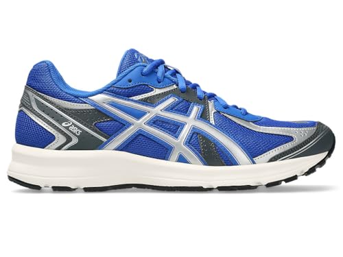 ASICS Unisex Jog 100S Illusion Blue/Pure Silver Sneakers - 4 UK Men/ 3 UK Women (1203A741.400)