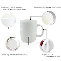 Diy Funny Mugs Cool Band The Beatles Custom Personalized Coffee Mugs Beer Mug White Ceramic Water Cups Office Home Cup… - Les Beatles, Paul McCartney, John Lennon, RIngo Starr, George Harrison Diy Funny Mugs Cool Band The Beatles Custom Personalized Coffee Mugs Beer Mug White Ceramic Water Cups Office Home Cup… – Image 3
