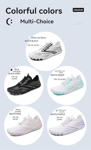 Barefoot Shoes Women Men Non Slip Wide Toe Box Waterproof Running Sneakers Athletic Workout Couple Shoe Hiking Travel Fishing Grounded Footwear Unisex Outdoor Casual Zero Drop Sneaker4