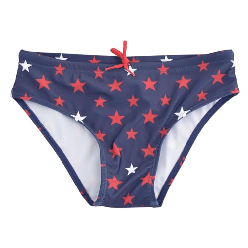 A2Z 4 Kids Boys Swim Briefs Beach Shorts Quick Dry Swimming Trunks - SW Briefs 882 Stars 6-7