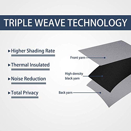 Rose Home Fashion Rhf Privacy Room Divider Curtain 10Ft Wide X 8Ft Tall: No One Can See Through, Total Privacy(10'X8' Grey) (Comin18Ju048998) #TOP1