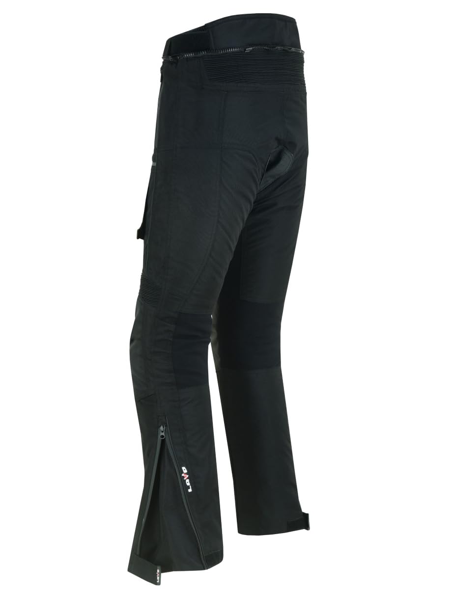 LOVO - Pantalones Moto AfricPro Unisex - Pantalon Moto Hombre y Mujer - Pantalones de Moto Unisex - Ropa Moto Segura con Protectores - Resistencia, Confort y Protección Total