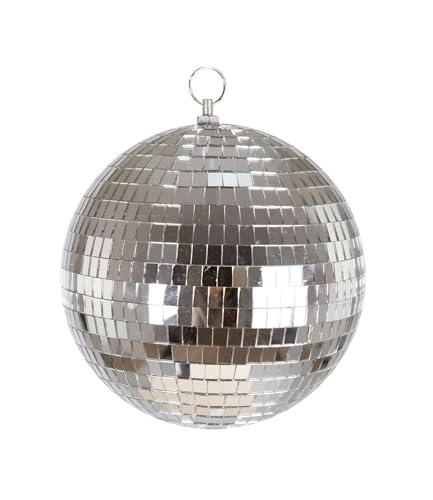 P’TIT CLOWN - 23455 - Boule à Facettes Ø 20 cm - Décoration Disco & Soirées Années 70/80 - Ambiance Festive pour Fête, Carnaval, Nouvel An, Soirée à Thème