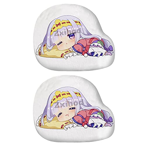Syalis Maoujou de Oyasumi Aurora SYA Lis Goodereste Double-Sided Character Toy Cushion Plush Pillow Anime Throw Plushie Pillows Manga Characters Doll Cushion Fans Gift