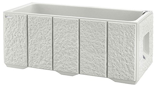 リッチェル タウンプランターWS 100型 石はだ サンドグレー(SG)