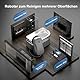 JSDROBOT S9PRO Fensterputzroboter, Tragbarer Fensterputzroboter Intelligente Reinigungspfadplanung Handähnliche Rotierende Fensterreinigung Bilateraler Wasserspray Kantenerkennungstechnologie