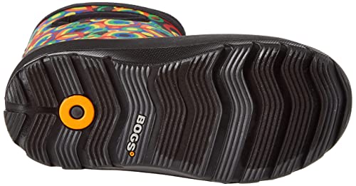Bogs Kids Neo Classic Boot, Circle Geo Print - Black, Size 3 Big Kid4