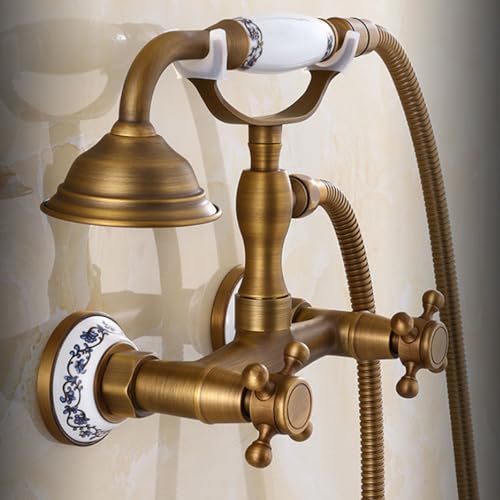Ensemble de robinetterie de bain-douche pour baignoire rétro