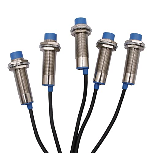 5Pcs Lj18A3-8-Z/By No Normally Open Inductive Proximity Sensor Switch Pnp Dc6V-36V M18 3 Wire Detector 8Mm #TOP28