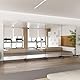 brisafe Ganzkörperspiegel 170x100cm, Spiegel Fitnessraum groß mit Rollen, 360° Drehbar Standspiegel Unzerbrechlich Spiegel Schwenkbar Tanzspiegel für Yoga Schlafzimmer Wohnzimmer Geschäft, Schwarz