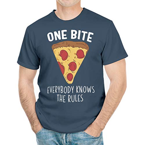 One Bite Everybody Knows The Rules Funny T Shirt, Cotton Short Sleeve Shirts
