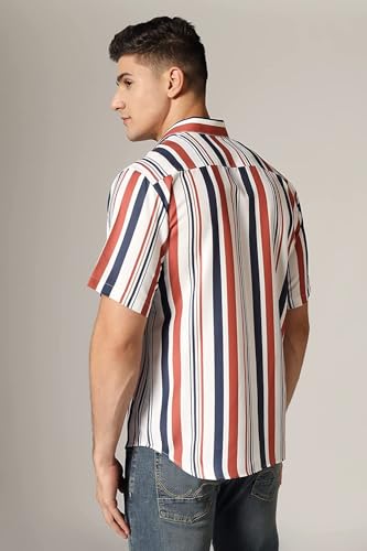 Image of Polly Cotton Solid Half Sleeve Shirt for Men