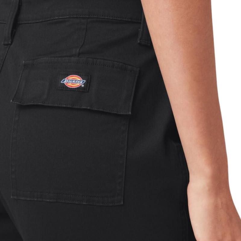 Image of Dickies Women's Relaxed Fit Cropped Cargo Pants