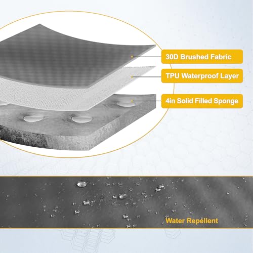 UPWELL-Self-Inflating-Sleeping-Pad-45-Thickness-Camping-Mattress-with-Solid-Foam-Double-Sleeping-Mat-Portable-Fast-Inflation-for-Outdoor-Mat-Portable-Roll-Up-Bed-Green