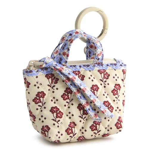 Image of Vera Bradley womens Premium Cotton Original Tote Bag Charm