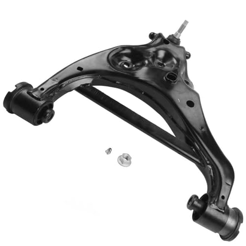 Image of Detroit Axle - 8pc Front Control Arms Kit for 2014 Ford F-150 2014-2017 Expedition Lincoln Navigator, 4 Lower Upper Control Arms with Ball Joints 2 Outer Tie Rods 2 Sway Bar End Links Replacement