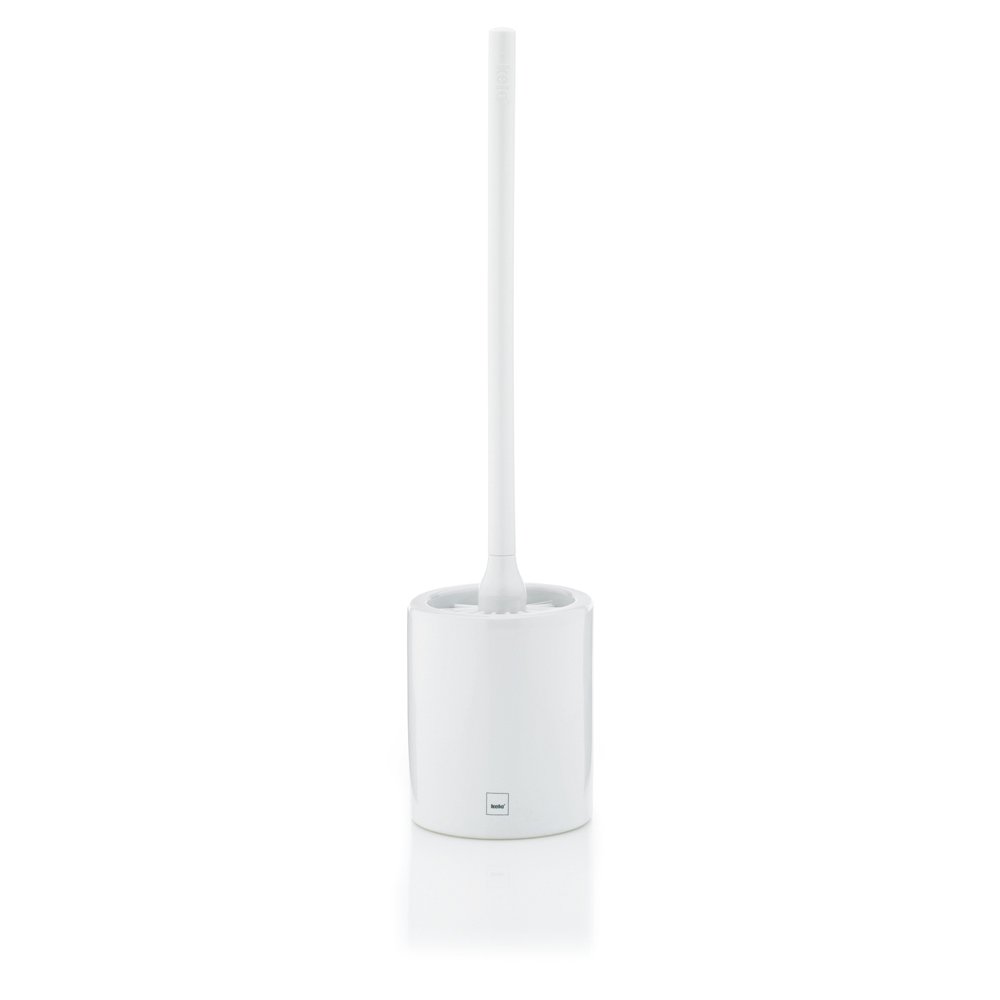 kela 22587 Mono Toilet Brush Set Diameter 10.5 cm Ceramic White Plastic Handle