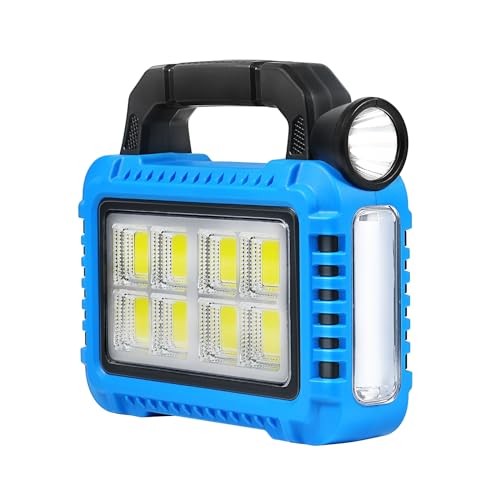 Image of TANSOREN Solar Camping Lantern for Power Outages, COB LED Light USB Rechargeable Lantern Flashlights for Hurricane Supplies, Emergency, Waterproof, Charging for Device