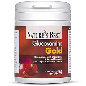 Glucosamine Gold | High Strength | 120 Tablets | High Potency Glucosamine Sulphate | All-in-one Formula with Chondroitin…
