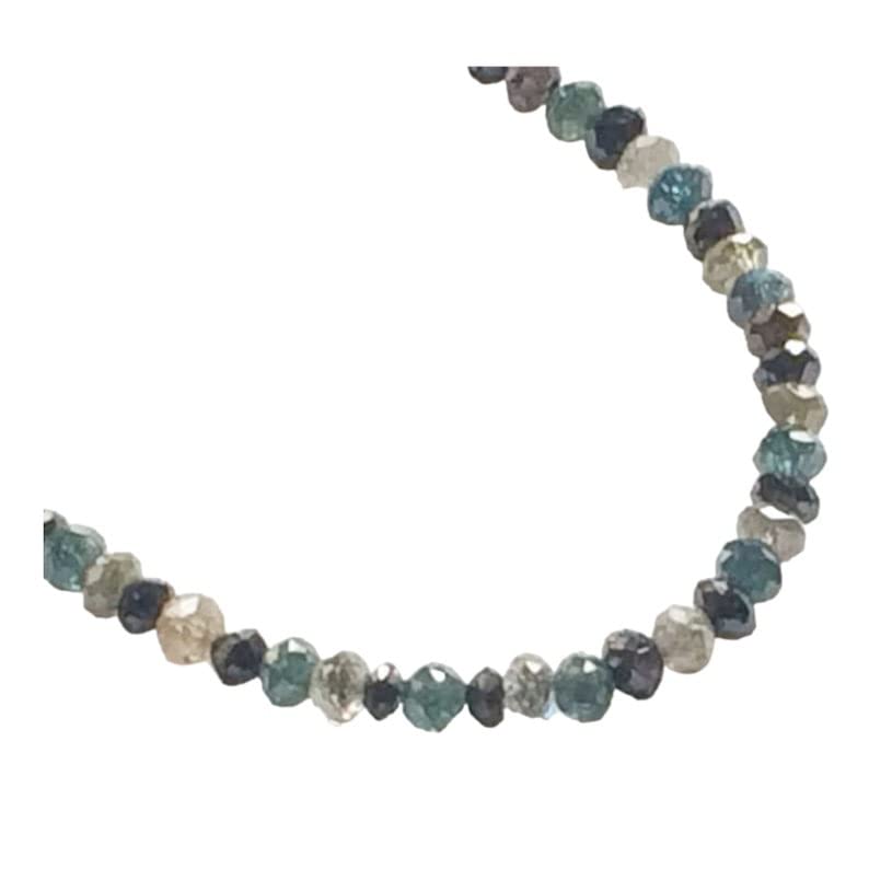 Perles de diamant de 2 à 2,5 mm multicolores sans conflit (10-40 pièces)