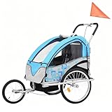 Utilisation Polyvalente : Utilisez-la comme remorque vélo pour des balades amusantes avec votre enfant, ou comme poussette pour les promenades quotidiennes et les courses. Parfaite pour de nombreuses situations et pour plus de commodité