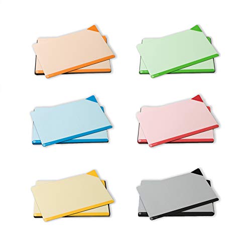 48 Cartes magnétiques effaçables 15x10 cm kit multicolore pour organisation