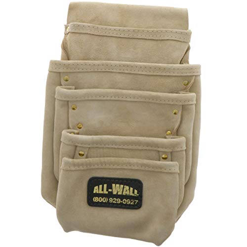 Vicien Perma Pouch Leather 5-Pocket Nail/Screw Pouch