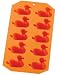 HIC Silicone Ice Cube, Chocolate, Candy, Baking and Craft Mold, Non-Stick Heat-Resistant Fun Novelty Shapes, Duck