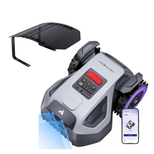 Triplice miglioramento dell'efficienza: il mini robot rasaerba è dotato di un piatto di taglio elettrico e di una batteria da 2500 mAh. Con una velocità della lama di 2500 giri/min e una larghezza di taglio di 20 cm, può falciare fino a 150 metri quadrati di prato per carica completa e gestire senza sforzo pendenze fino al 45% (24°). Adatta per oltre il 99% dei giardini residenziali.