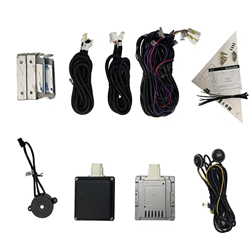 BY-J Kit De Sistema Monitoramento Ponto Cego Para Carro, Detecção Área Com Sensor Radar Ondas Milimétricas 24 Ghz, Alerta Mudança Faixa Universal Suvs, Caminhões E Rvs Estacionamento Em Marcha Ré