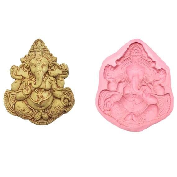 Claysphere Varaprada Ganesha Idol Silicone Mould (Big) for Clay Ganesha