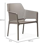 Nardi NET Relax Sessel Taupe
