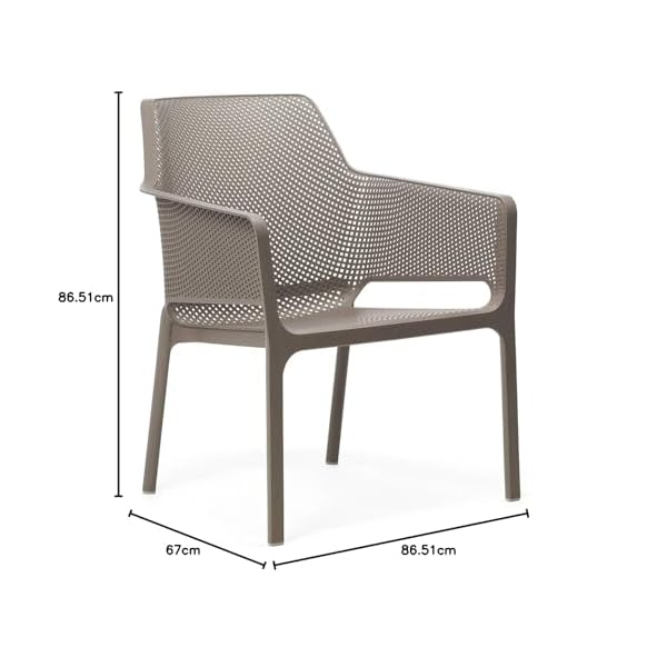 Nardi NET Relax Sessel Taupe