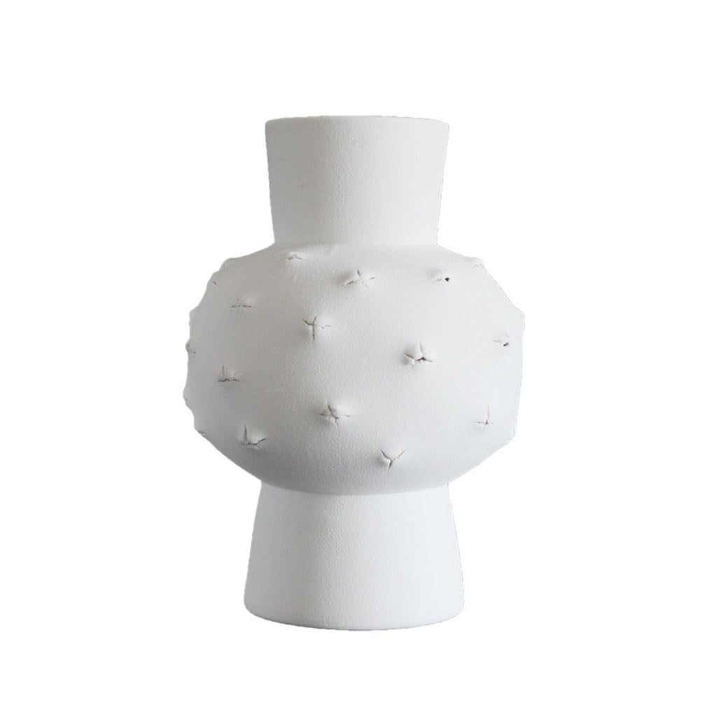 EINES Ceramic Vase Flower Pot Living Room Arrangement Dried Home Furnishing Porch European Style Ornaments