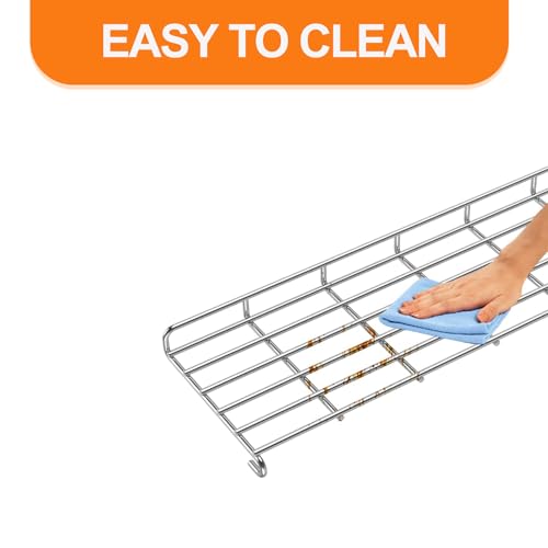Image of SafBbcue 66045 Warming Rack Replacement for Weber Genesis II E-410 S-410 SE-410 E-435 S-435 Gas Grills 32.75 inch Warming Grates for Weber 62006001 67006001 Grill
