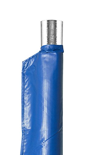 Trampoline Pole Sleeve Protector - PE Foam Sleeve Cover for Trampoline Safety Enclosure| Foam Sleeve Cover | Weather Resistant, 70" Long | Fits for Most Trampoline Brands | 4 Pack - Blue - Thumbnail 3