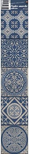 PLAGE 3 STAIRS STICKERS, Vinyl, Blue, 100 x 0.1 x 19 cm, 100 x 0,1 x 19 cm - Image 4