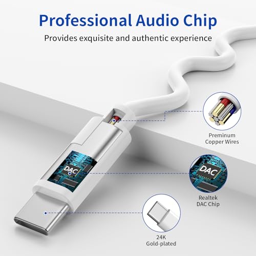 Belcompany 2024-5-5 [Mfi Certified] Usb C To 3.5Mm Charging Audio Cable thumb #2