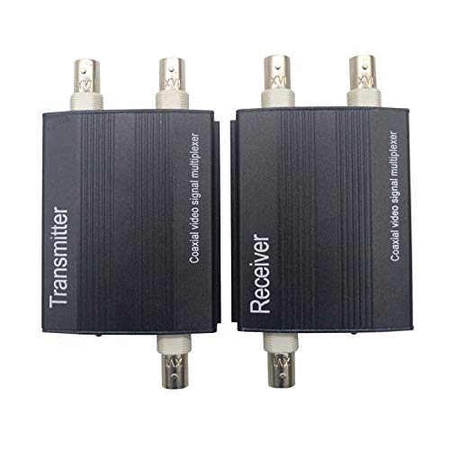 E-link 2 Channel Video Multiplexer Over One Coaxial Cable for Normal Standard Analog Cameras Only, Not Support AHD/CVI/TVI 720P/1080P Camera
