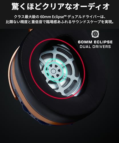undefined 【Amazon.co.jp限定】【APEX ALGSスポンサード】TURTLE BEACH ゲーミングヘッドセットStealth 700 Gen 3 XB マルチプラットフォーム コバルト ワイヤレス ドングル2個 2.4G/Bluetooth 同時 Xbox/PS5/PS4/PC/Steam Deck対応 60mm マイク AIノイズキャン 80時間持続【メーカー保証2年+代理店保証6ヶ月】 の商品画像 7