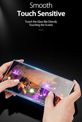 Image of Mr.Shield Top-Notch HD+ Tempered Glass Screen Protector Guard for Samsung Galaxy S24 Ultra - 9H Hardness, Military Grade Protection, Easy Installation kit