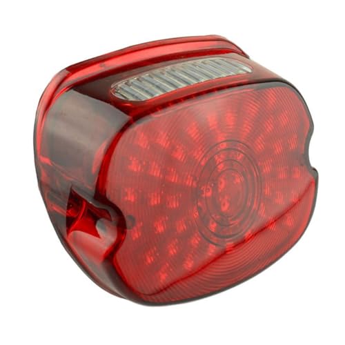 Feu arrière clignotant intégré pour Sportster 1200 et feux de freinage rouges profil bas Dyna