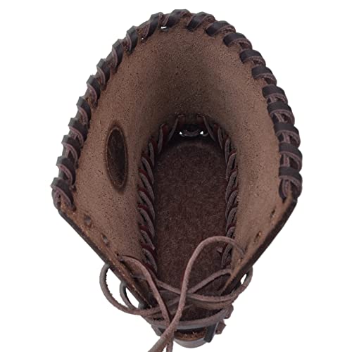 Recoil Pads With Handmade Lace Up Leather Slip,Extension Universal Fit For Rifles, Shotguns, Shoulder Protective Buttstock (Upgrade - Brown) #TOP4
